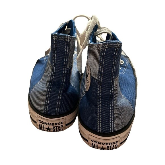 Converse Chuck Taylor Denim All Star Split Panel Summer Twill BL US 5 - Picture 4 of 9